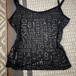 GUESS Black Women's Top